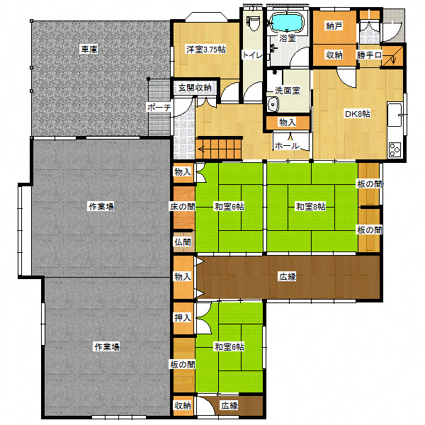 1階間取り図