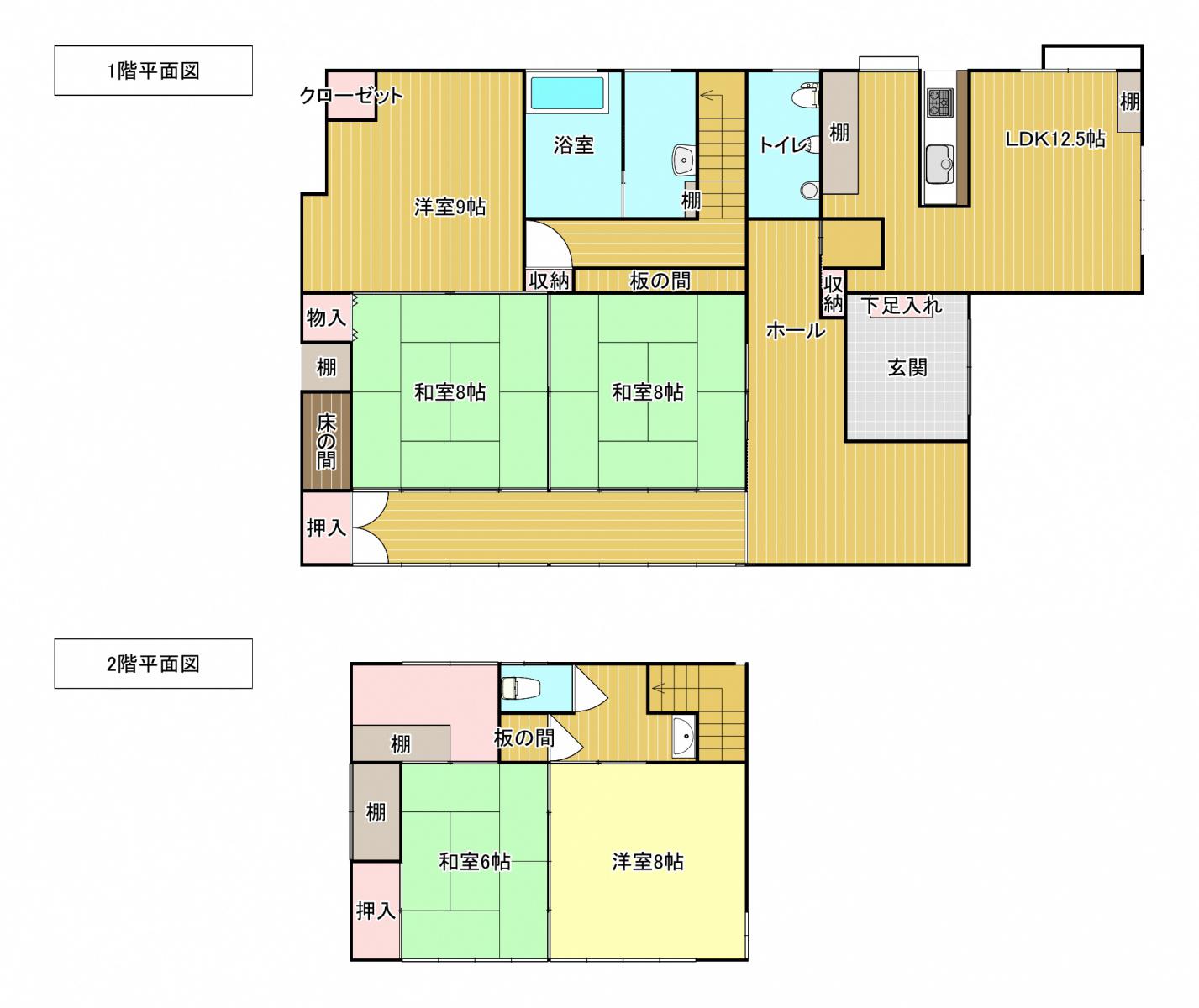 78間取図