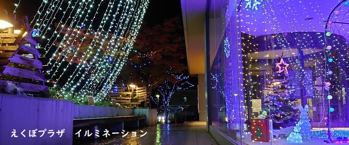 えくぼプラザイルミネーション