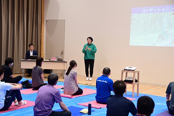 2023年7月5日水曜日 市職員向けコンディショニング勉強会