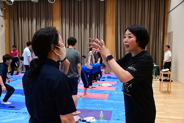 池田氏が職員へ助言