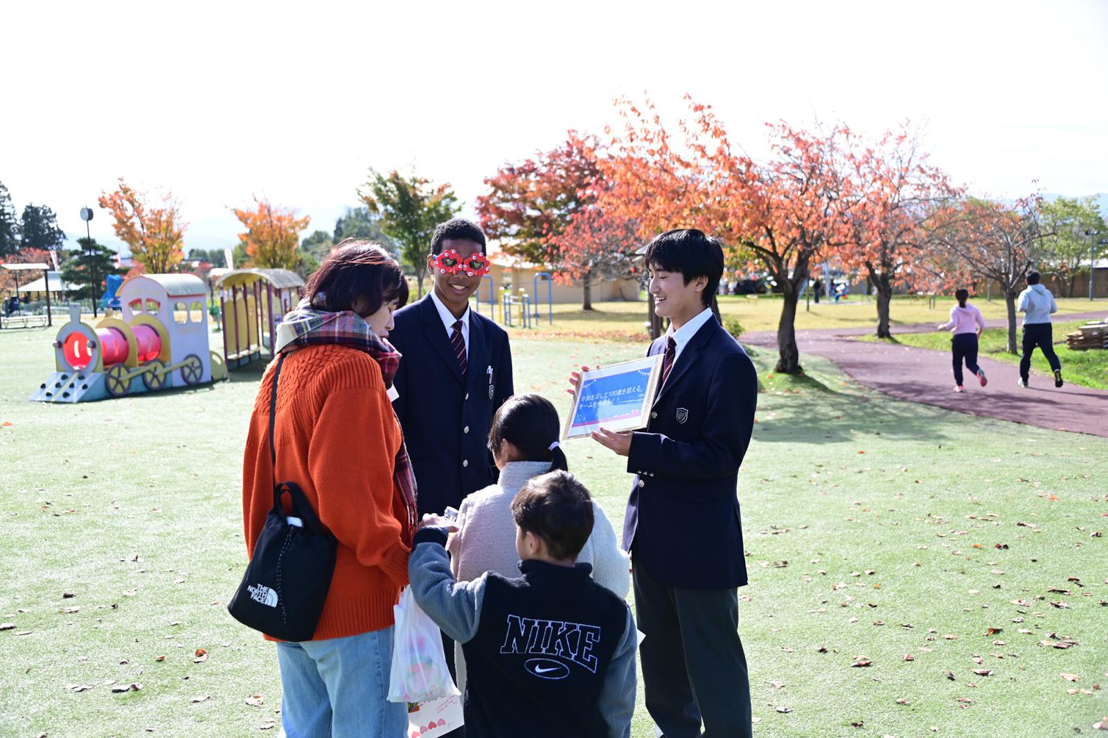 イベントの様子（スタンプラリー）