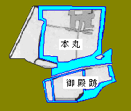 大橋城の図面