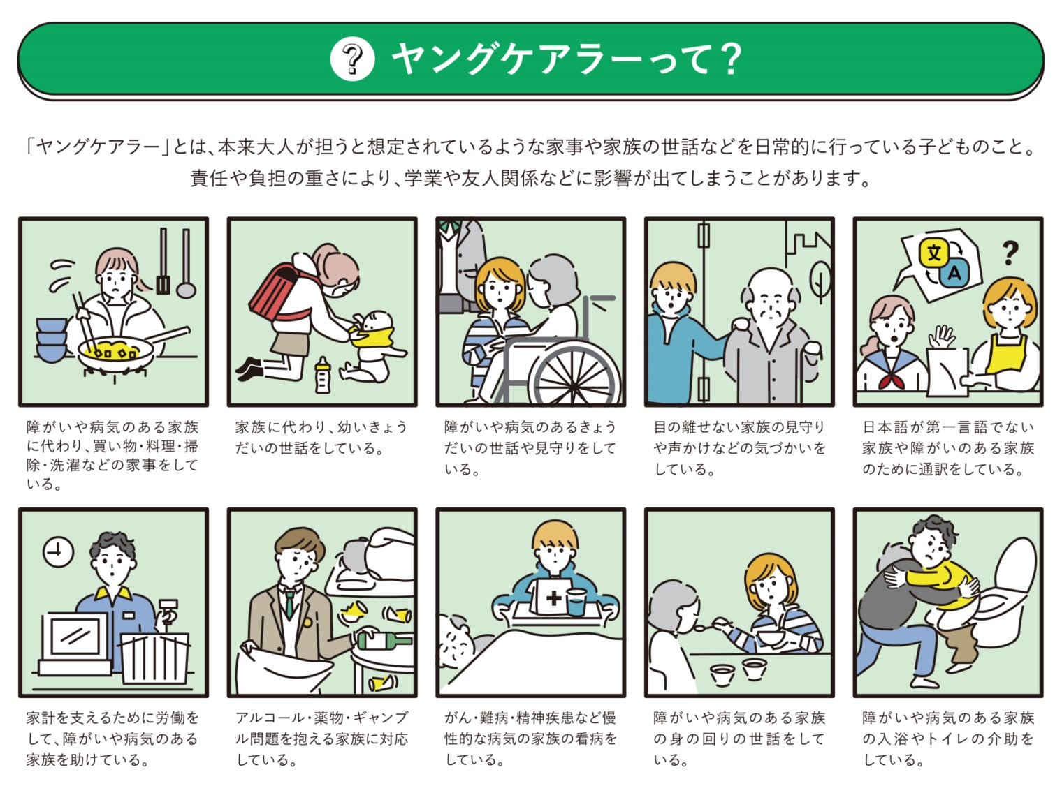ヤングケアラーとは？