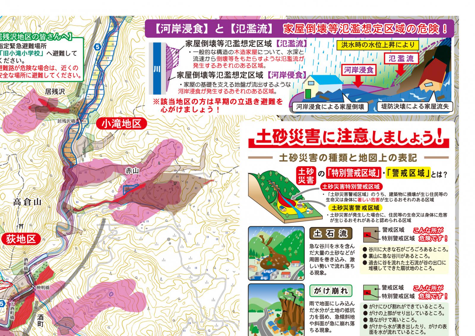 北部地区ハザードマップ2