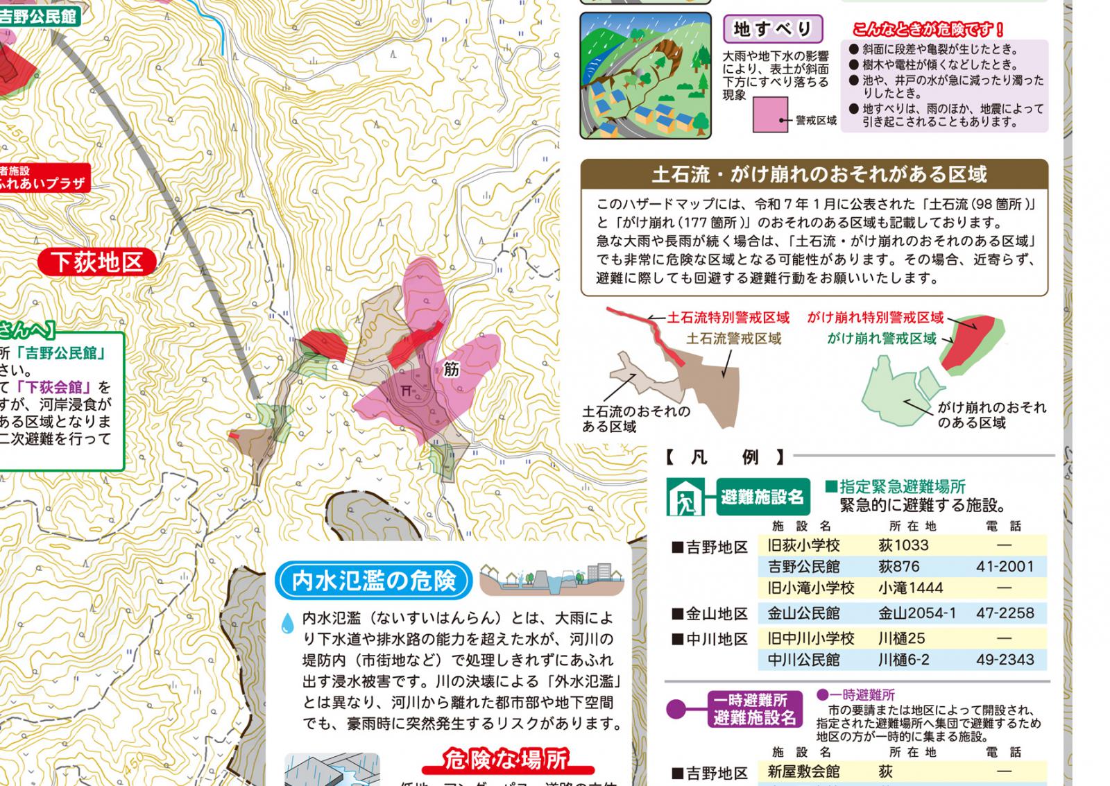 北部地区ハザードマップ4