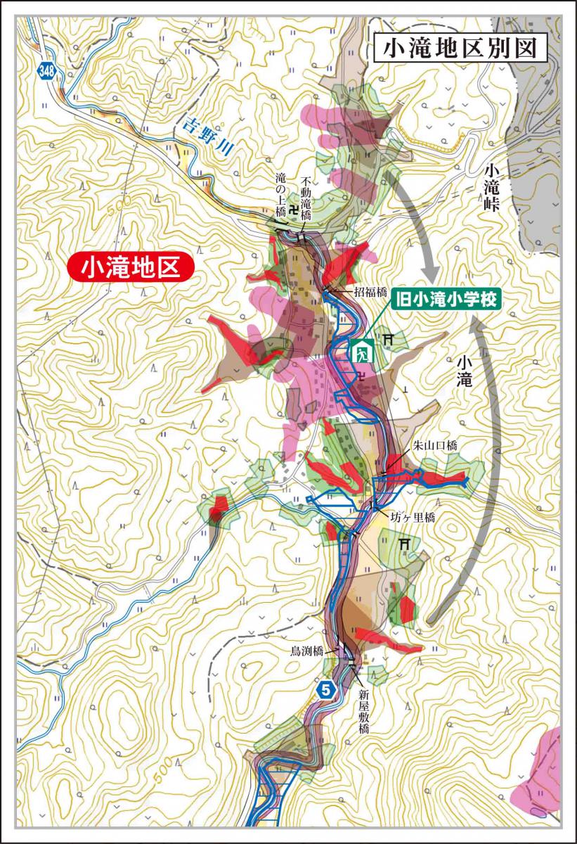小滝地区拡大図