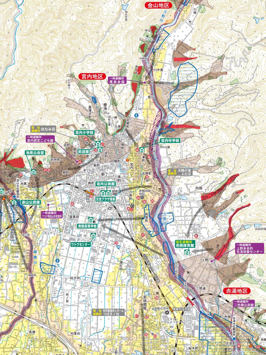 宮内地区拡大図